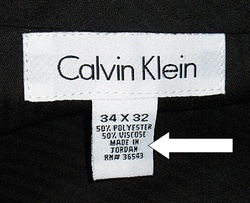 calvin klein black denim trucker jacket